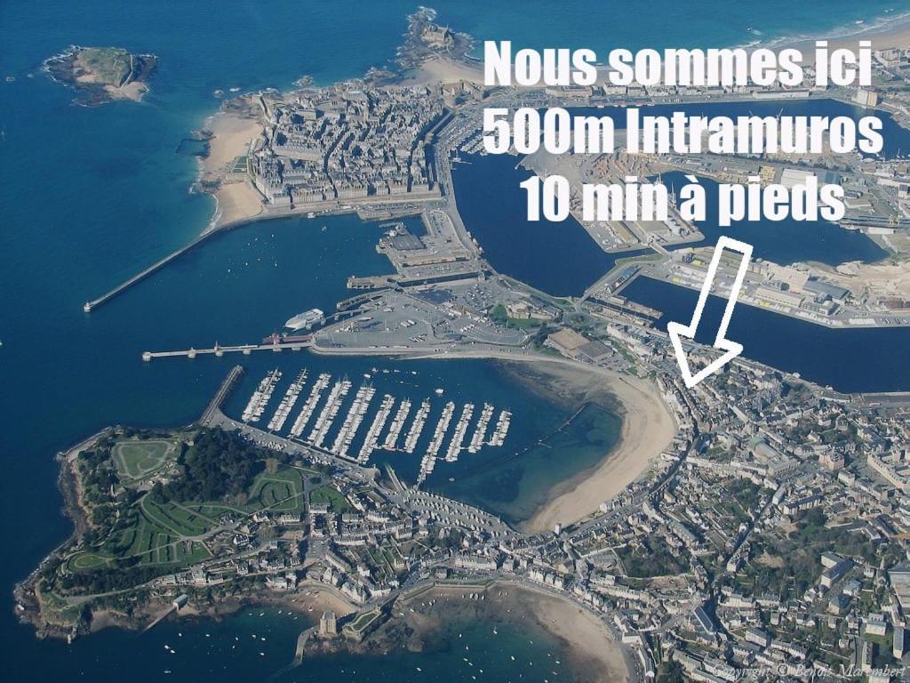 L'Annexe - Plage 50 M Et Remparts A 500 M Saint-Malo Extérieur photo